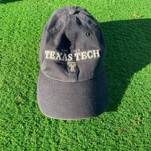 Navy blue Texas Tech hat